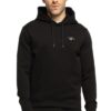 EMPORIO ARMANI קפוצ'ון בצבע שחור דגם SWEATSHIRT