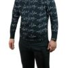 ROBERTO VINO חליפת טרנינג בצבע שחור דגם RV JOGGER SUIT 11