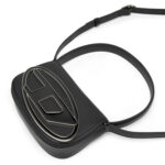 DIESEL תיק עור שחור 1DR