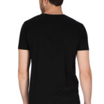 GANT טי שירט בצבע שחור דגם Slim Fit Mercerized