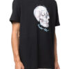 ALEXANDER MCQUEEN טי שירט בצבע שחור skull-print