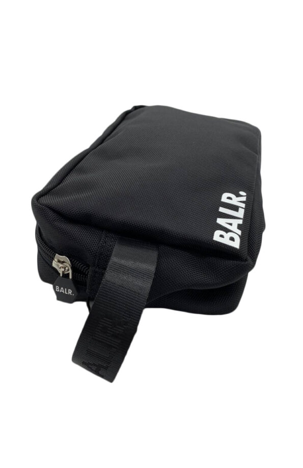 BALR תיק רחצה שחור U-Series Toiletry Kit