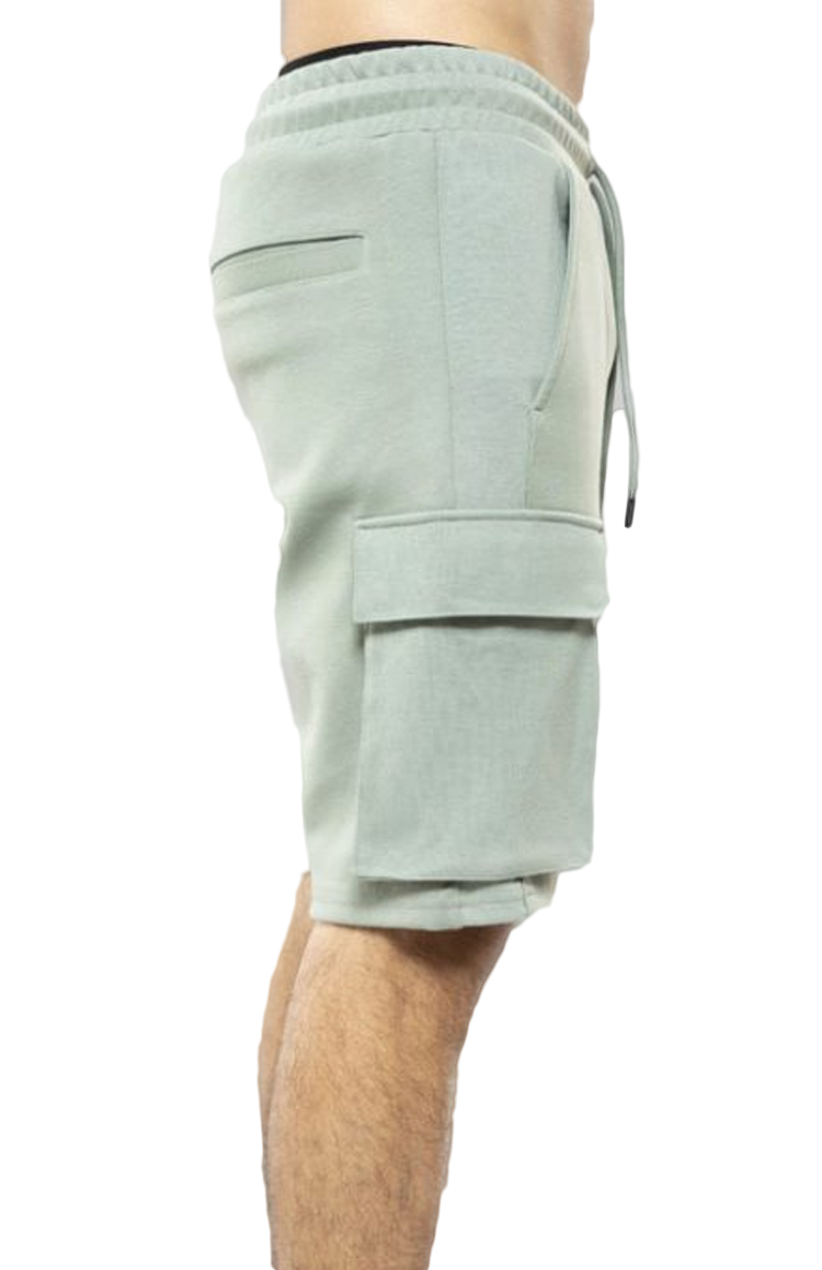 Ricco מותגים - מכנס קצר ירקרק Cargo Shorts