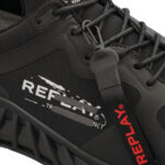 REPLAY נעליים בצבע שחור דגם HUNAS LOW