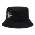 CALVIN KLEIN כובע צדדי בצבע שחור דגם Bucket Double Embroidery