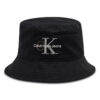 CALVIN KLEIN כובע צדדי בצבע שחור דגם Bucket Double Embroidery