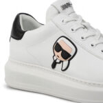 KARL LAGERFELD נעליים בצבע לבן דגם IKONIC 3D