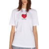 DSQUARED2 טי שירט בצבע לבן דגם Heart Me