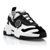 PHILIPP PLEIN נעליים בצבע לבן דגם VEGAN TRAINER PREDATOR