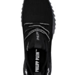 PHILIPP PLEIN נעליים בצבע שחור דגם RUNNER ICONIC PLEIN