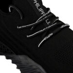 PHILIPP PLEIN נעליים בצבע שחור דגם RUNNER ICONIC PLEIN