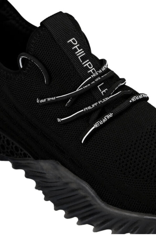 PHILIPP PLEIN נעליים בצבע שחור דגם RUNNER ICONIC PLEIN