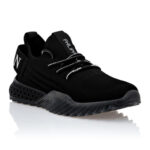 PHILIPP PLEIN נעליים בצבע שחור דגם RUNNER ICONIC PLEIN