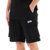 GCDS דגמ"ח ברמודה בצבע שחור דגם Gcds cargo shorts