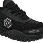 PHILIPP PLEIN נעליים בצבע שחור דגם RUNNER HEXAGON