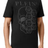 PHILIPP PLEIN טי שירט שחורה DARK SKULL AND PLEIN