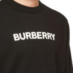 סווטשירט שחור BURLOW LOGO