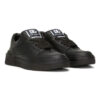 נעלי עור שחורות Roma low-top