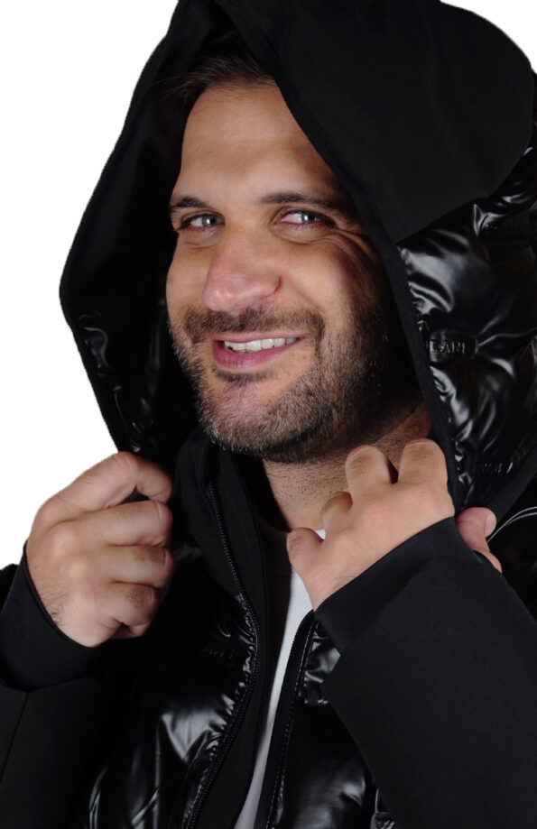 מעיל פוך שחור WJ-CO 2