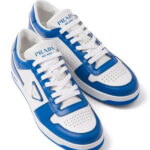 נעלי עור כחול/לבן DOWNTOWN SNEAKERS
