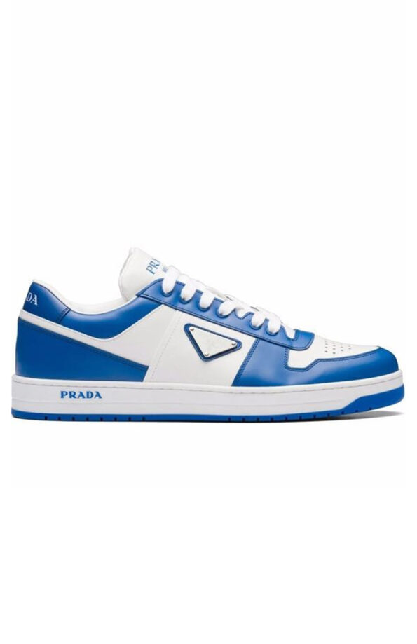 נעלי עור כחול/לבן DOWNTOWN SNEAKERS