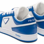 נעלי עור כחול/לבן DOWNTOWN SNEAKERS