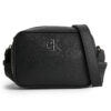 תיק צד שחור Monogram Camera Bag