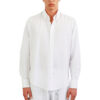 מכופתרת פשתן לבנה CLASSIC LINEN
