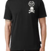 טי שירט שחורה SKULL BONES