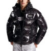 מעיל פוך שחור PUFFER BOMBER