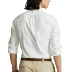 חולצה מכופתרת לבנה Slim Fit Oxford