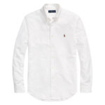 חולצה מכופתרת לבנה Slim Fit Oxford