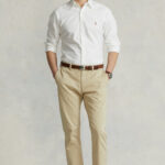 חולצה מכופתרת לבנה Slim Fit Oxford