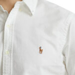 חולצה מכופתרת לבנה Slim Fit Oxford