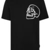 טי שירט שחורה SKULL HEAD