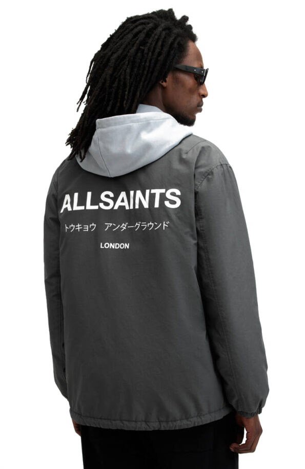 ז’קט אפור Underground Coach Jacket