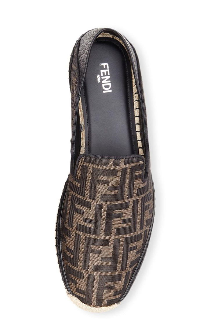 מוקסינים FF Motif Jacquard Espadrilles