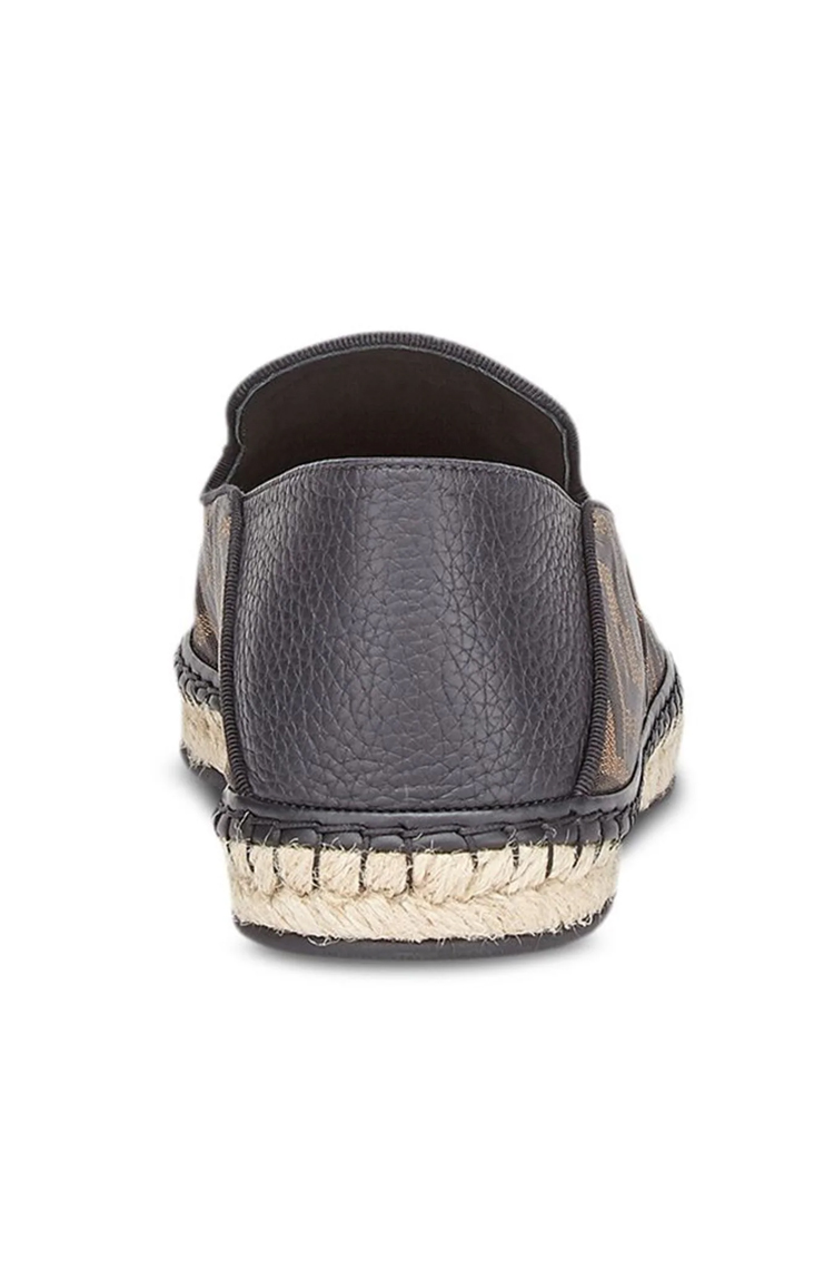 מוקסינים FF Motif Jacquard Espadrilles