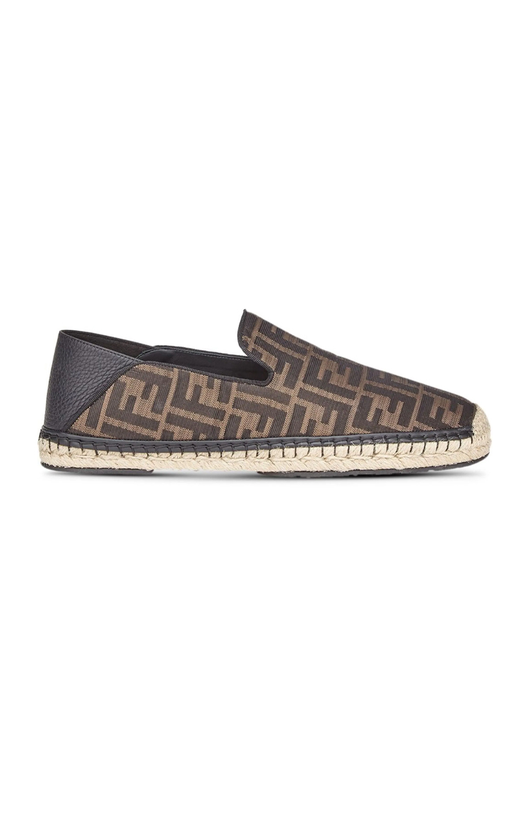 מוקסינים FF Motif Jacquard Espadrilles