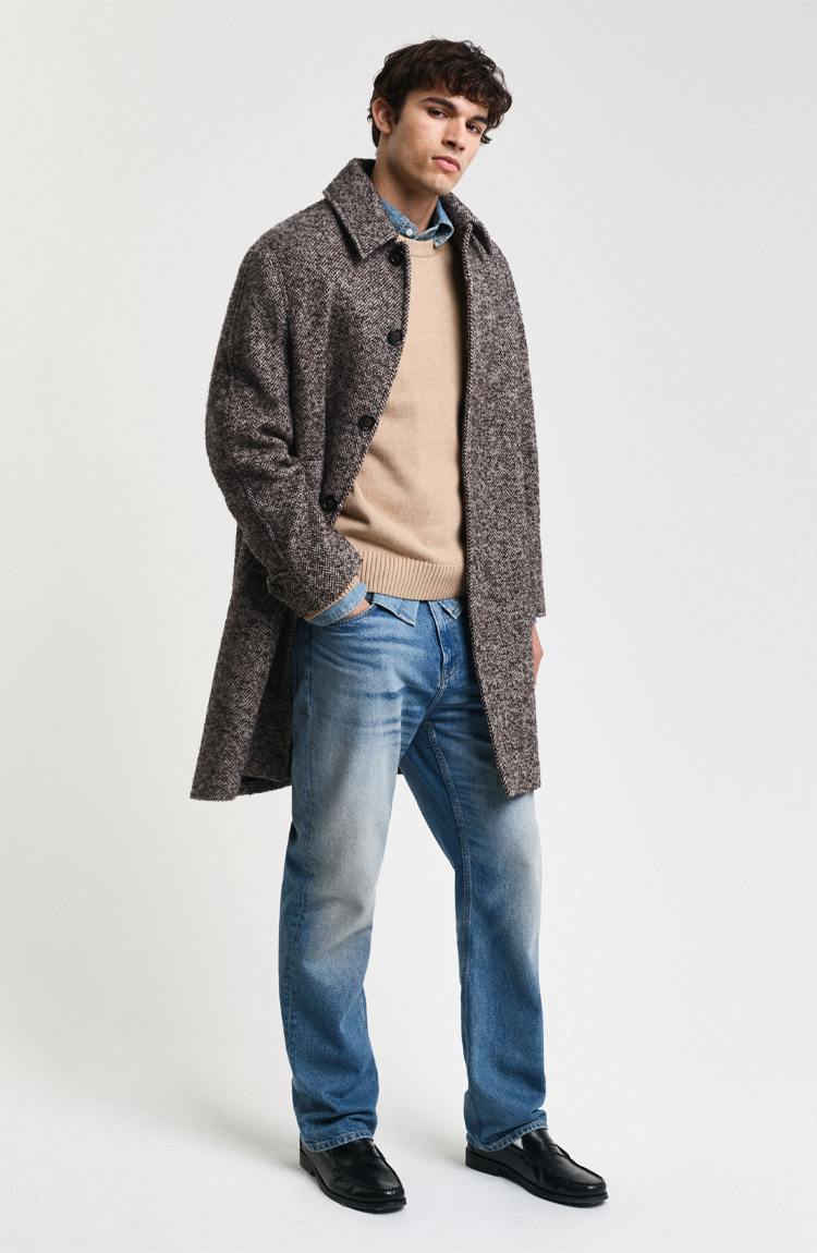 סריג בז’ Casual Cotton