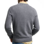 סריג אפור Casual Cotton