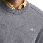 סריג אפור Casual Cotton