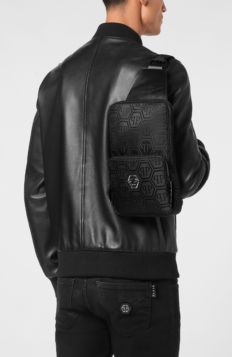 תיק צד Jacquard Cross Body