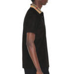 חולצת פולו שחורה Cody cotton polo
