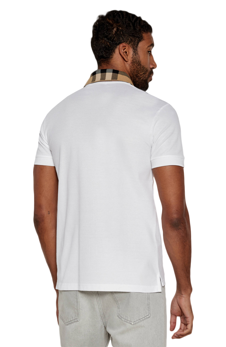 חולצת פולו לבנה Cody cotton polo