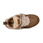 סניקרס אג UGG ברונזה זמש בד רשת גזרת מיד דגם Lowmel ריפוד פרוותי סוליית EVA