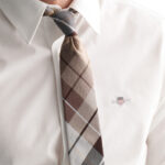 חולצה מכופתרת לבנה Slim Fit Stretch Poplin