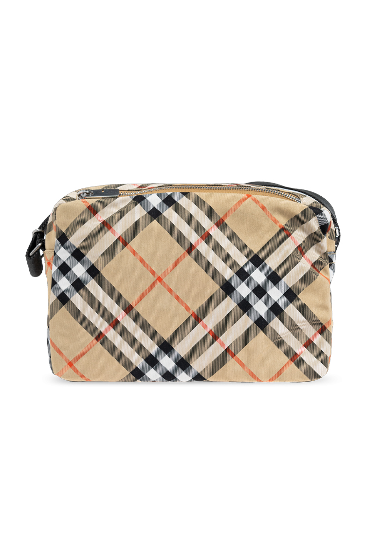 תיק כתף משובץ Check crossbody bag