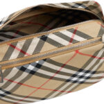 תיק כתף משובץ Check crossbody bag