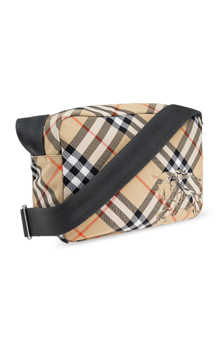 תיק כתף משובץ Check crossbody bag